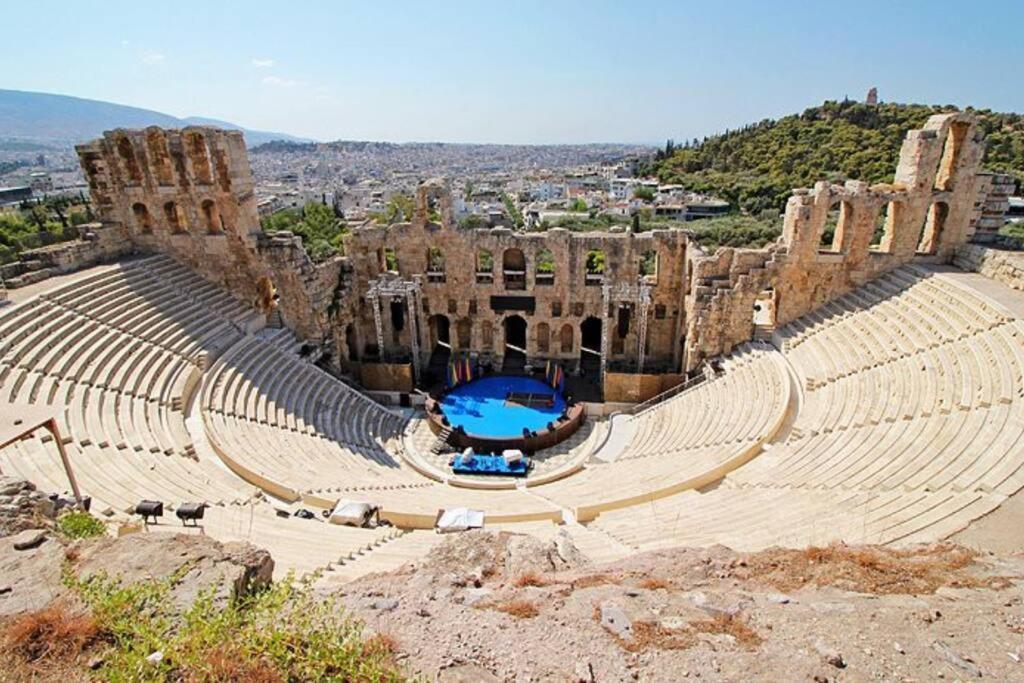 Spacious Beauty In Athens, 55M2, Metro 7' 외부 사진